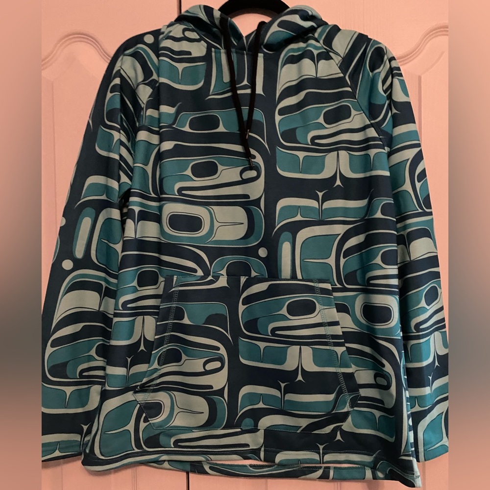 Unisexe Native Patterned Hoodie
